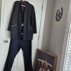 Apt. 9 Open Jacket/Sonoma Dark Wash Jeans